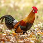 Red Junglefowl (Gallus gallus) @ Kanha National Park, India. Photo: Håvard Rosenlund